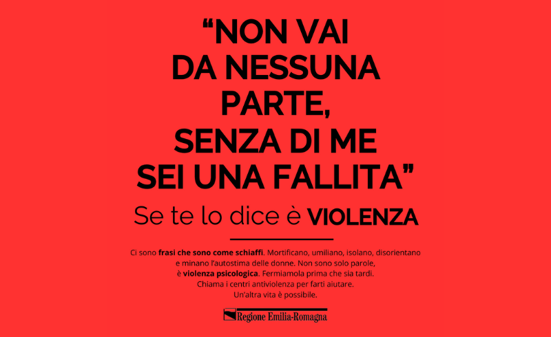 Se te lo dice è violenza